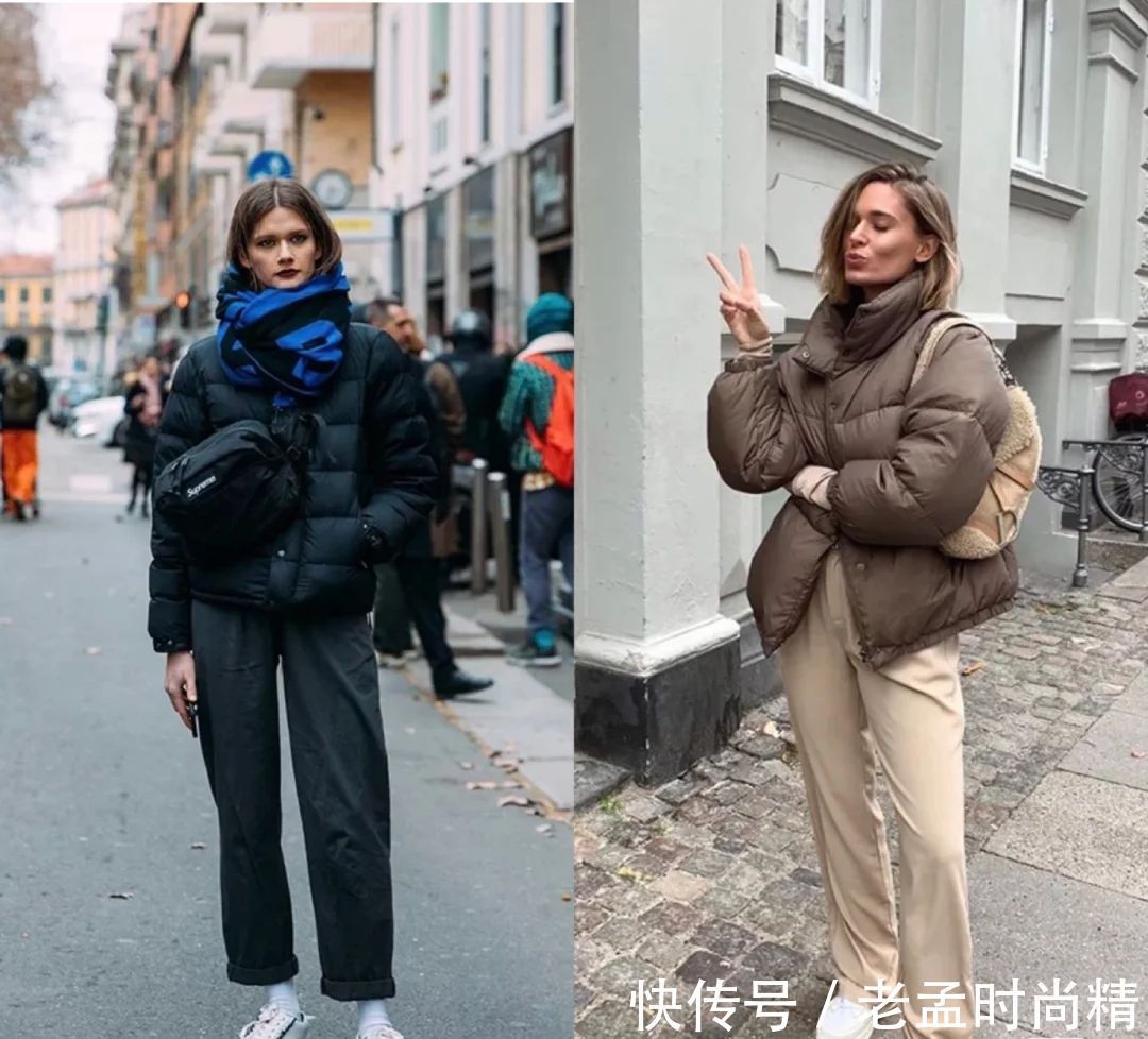 牛仔裤|羽绒服不仅保暖还很实用,搭配下面这4种单品,暖和又时髦