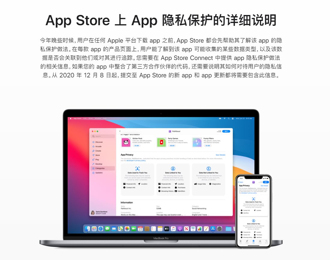 用户|苹果更新App 隐私保护说明 下载前可充分了解隐私权限