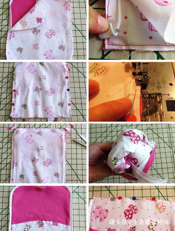 23种手工布包的做法，承包所有的收纳，旧衣服就能做，附教程