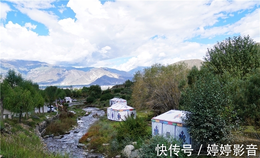 拉萨|拉萨周边的千年古村，秋天风景如画，仓央嘉措曾在此居住了3年