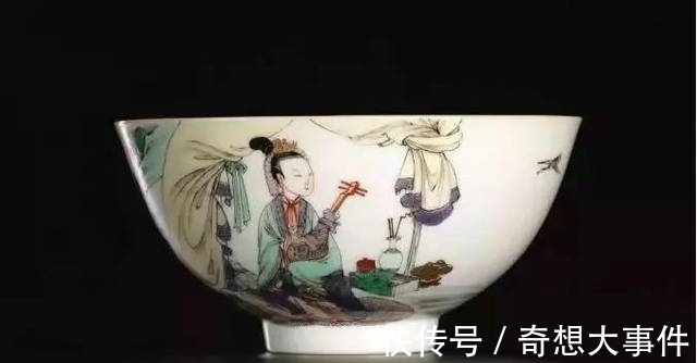 仕女&瓷器鉴定知识：康熙瓷器上的仕女图特点！