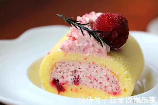 夏天|爆款杨梅蛋糕卷,夏天的快乐值得拥有