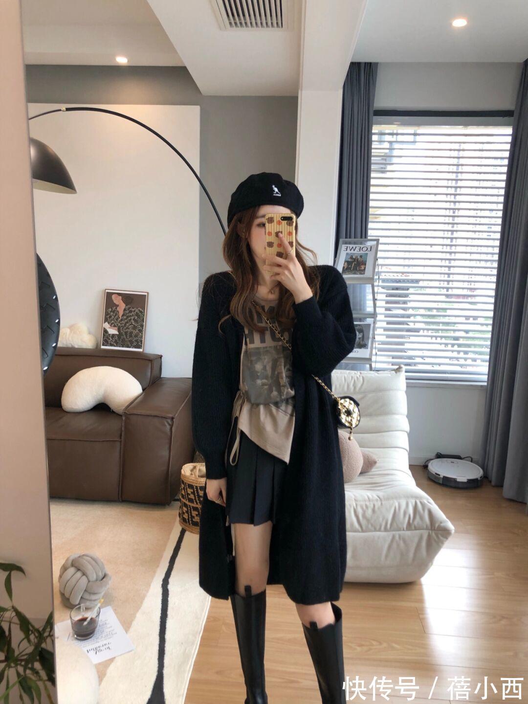 半身裙 超实用的开衫搭配技巧,让博主教你如何摆脱老气感,惊艳整个秋天