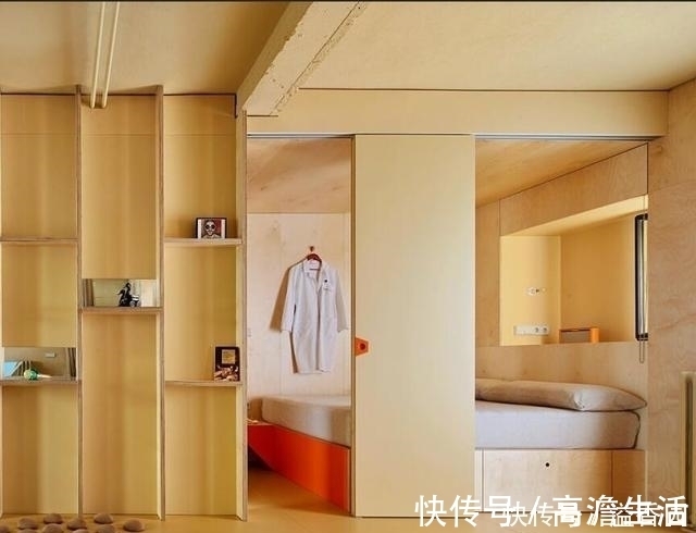 客厅|35平实在太小!客厅沙发都放不了,层高也不够,还好能装成2室1厅