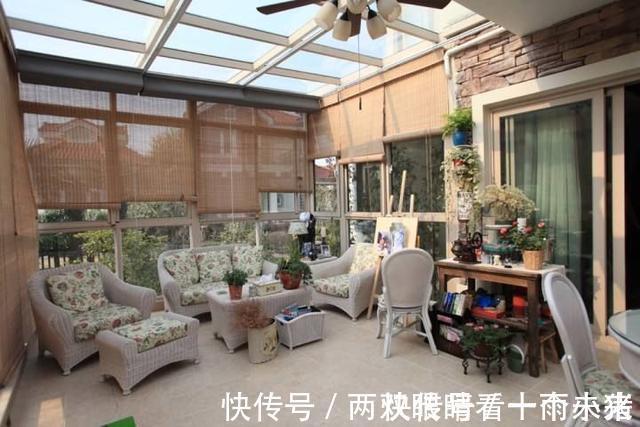 阳光房|越来越多农村人把露天院子封闭成阳光房,农村又一景,美观又实用