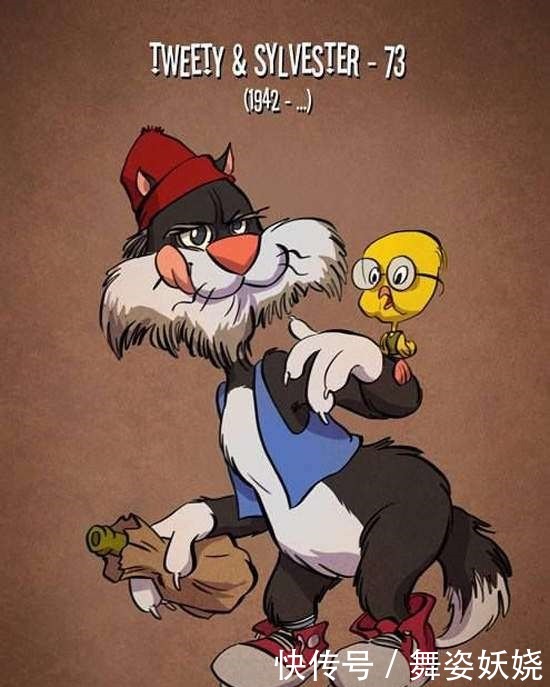 当迪士尼动画人物都老了，唐老鸭米老鼠应该是长这样的吧