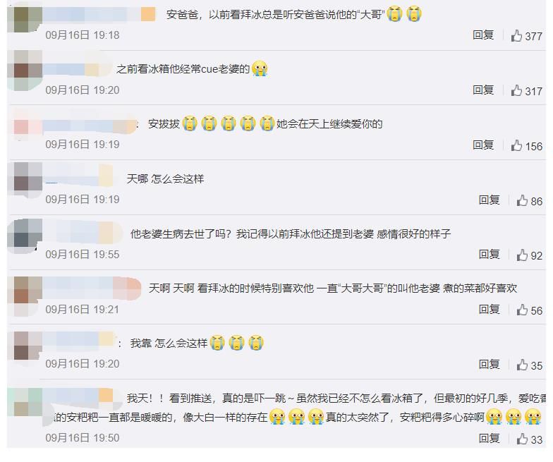 拜托了冰箱|《拜托了冰箱》安賢珉發(fā)長(zhǎng)文悼念亡妻，曾在節(jié)目中多次提到妻子