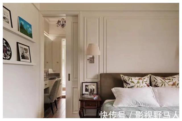 背景墙|给你不一样的简约美式风,质感与细节并存,快来围观!