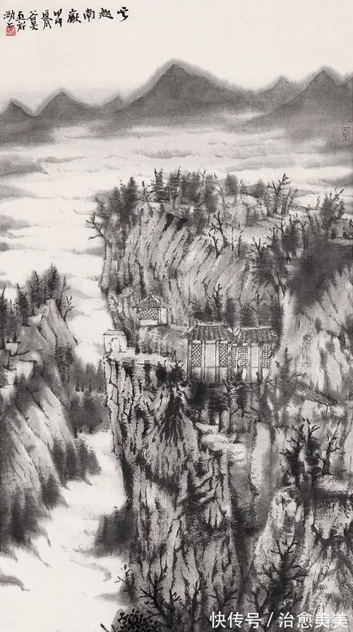 水墨!中国美院|二十多年来,他的水墨山水画影响了众多青年创作者
