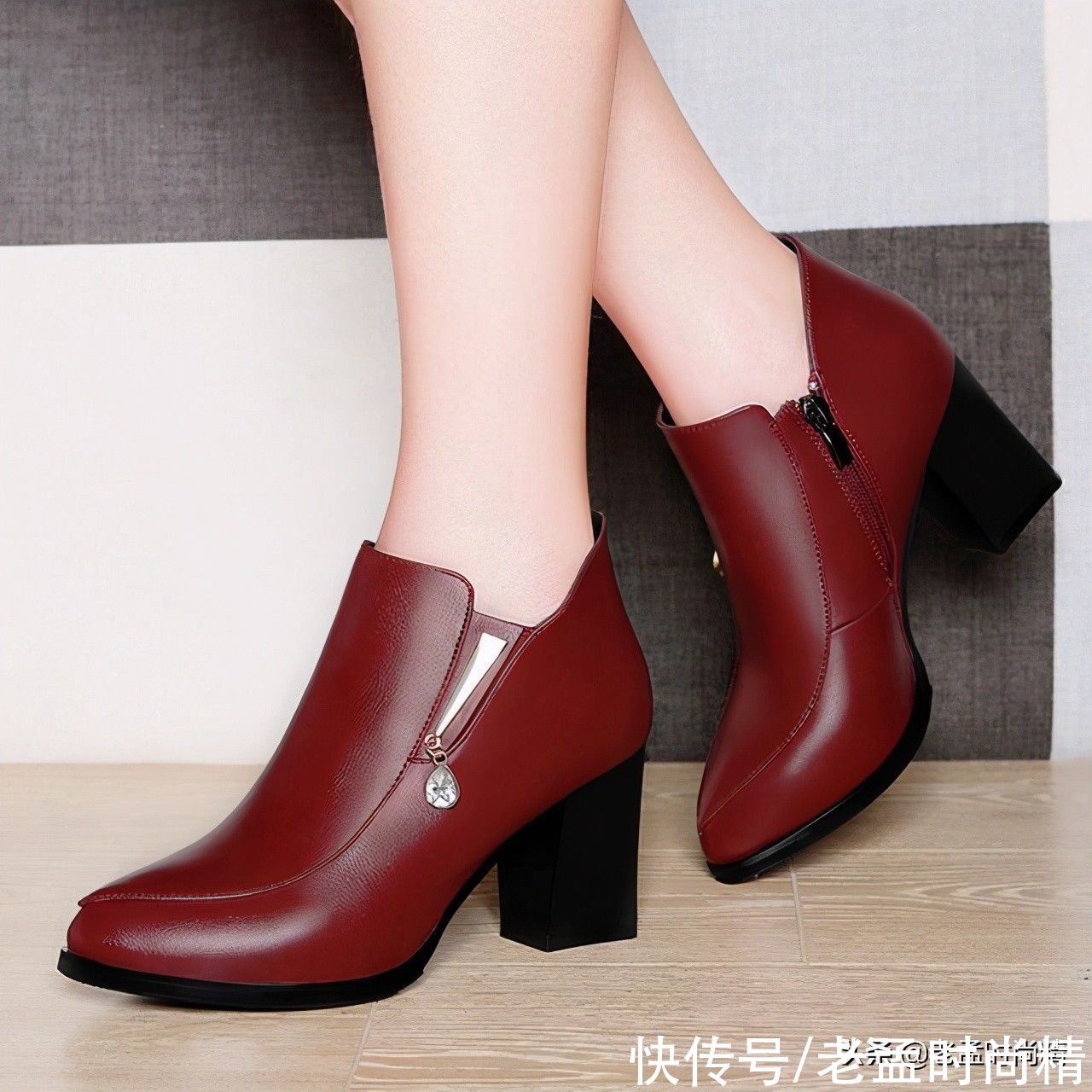 新款时髦粗跟单鞋，穿上舒适有气场又时尚