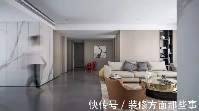 百叶|160㎡现代简约风,木饰面+黑色百叶,通透高级有气质!