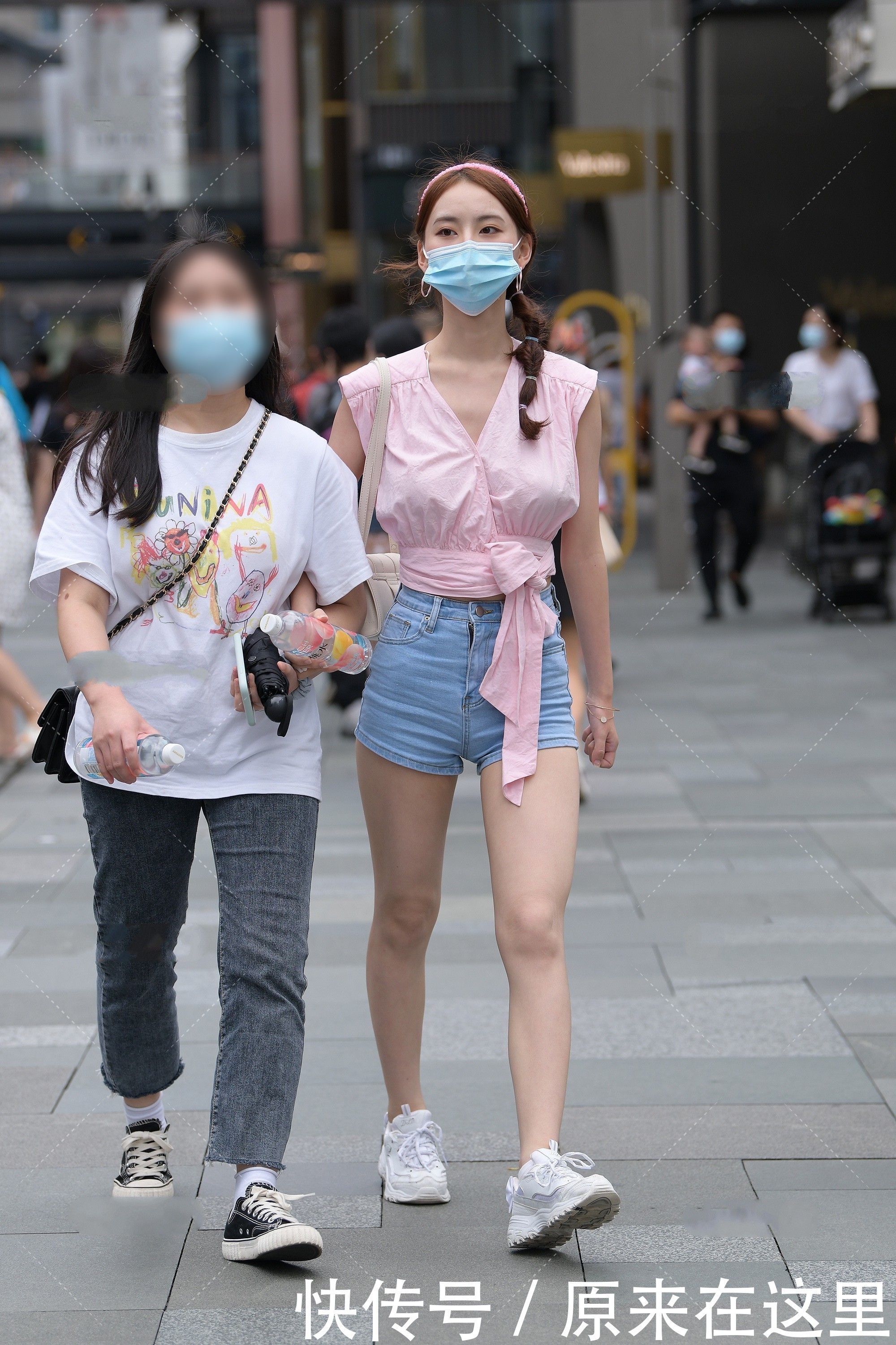 少女感穿搭风格,粉色系搭配,清新可人