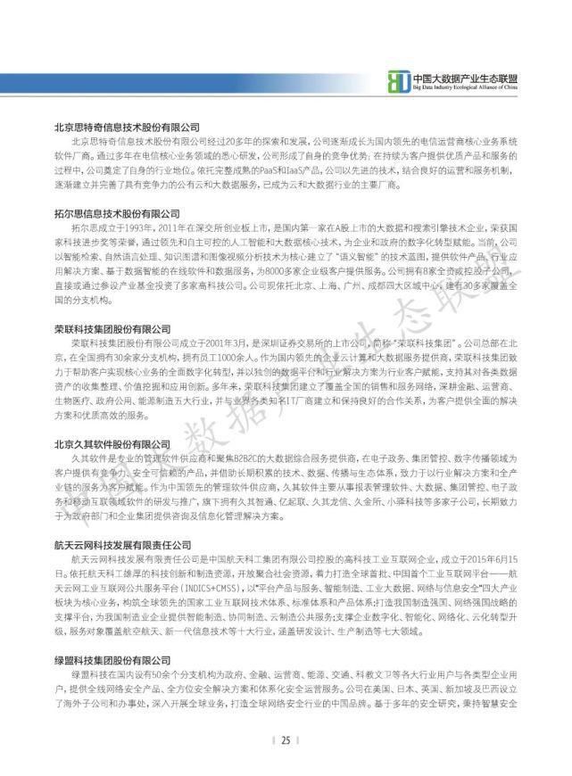 数据|2021中国大数据产业生态地图暨中国大数据产业发展白皮书