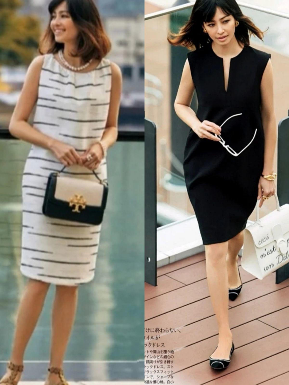 tips|40+女人穿衣要注重材质,学日本博主的简约高级穿搭,衣服不用多