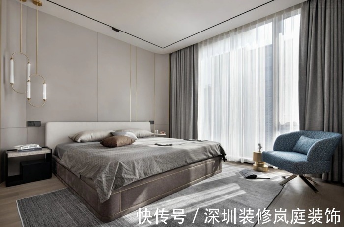 三居室|深圳装修:现代风三居室豪华舒适又不乏亮点,生活本该如此缤纷!
