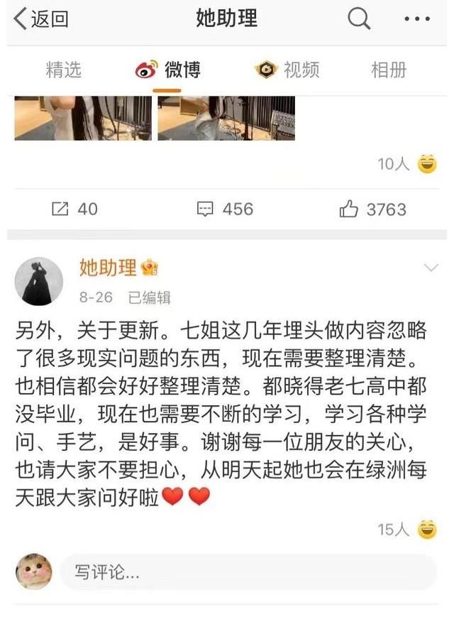 李子柒断更事件更新，李子柒公司起诉微念