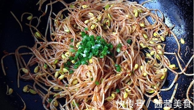 下饭|炒豆芽换个做法,鲜香美味,非常下饭,很快就能上桌