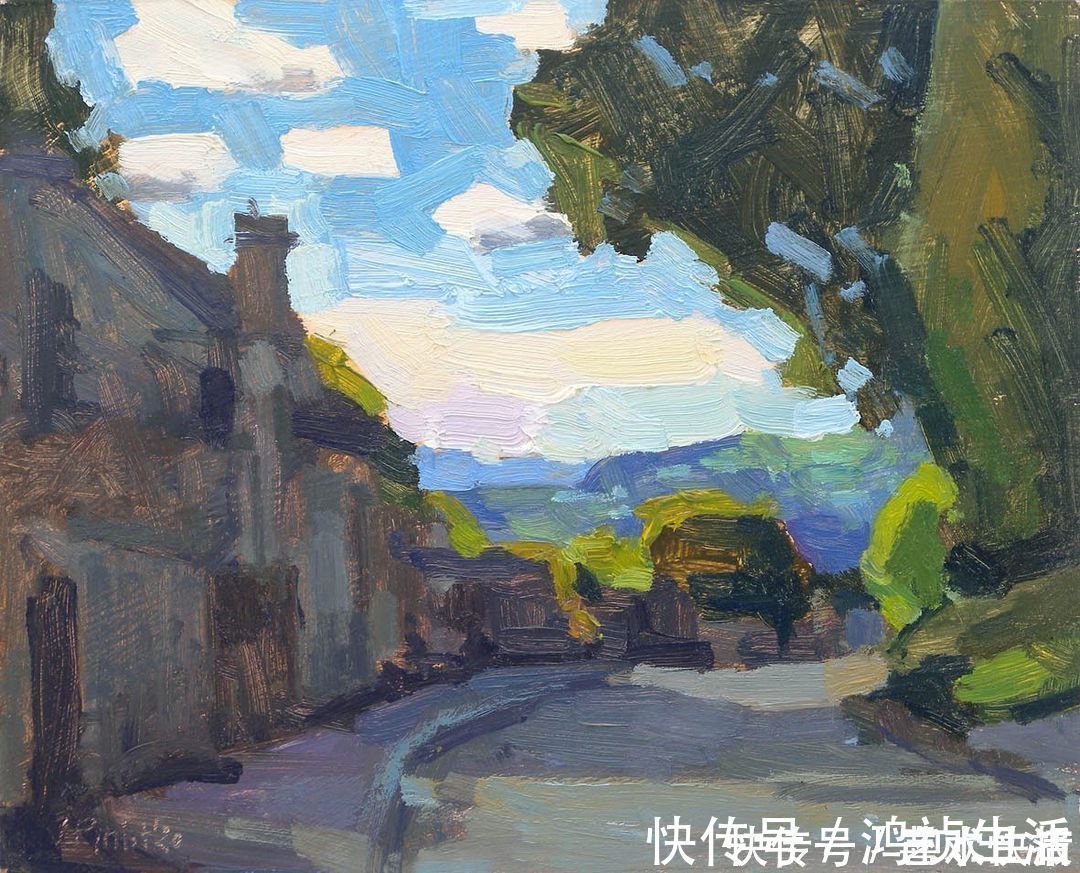 油画作品|比利时艺术家瓦莱丽皮洛特油画作品欣赏