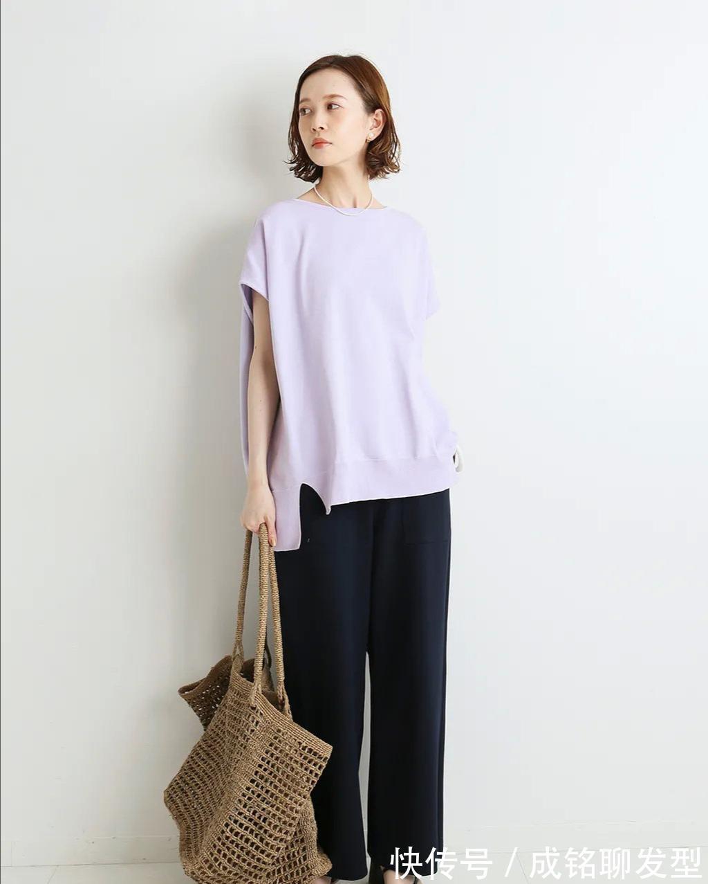 清新|三四十岁别穿得老气，试试简约自然的森系穿搭，清新随意又显年轻