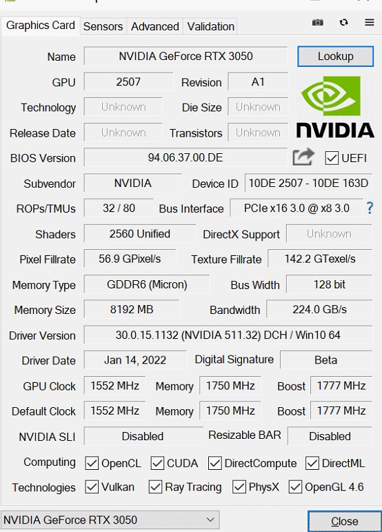 geforce|开启光追横扫主流游戏！AX电竞叛客RTX3050显卡评测