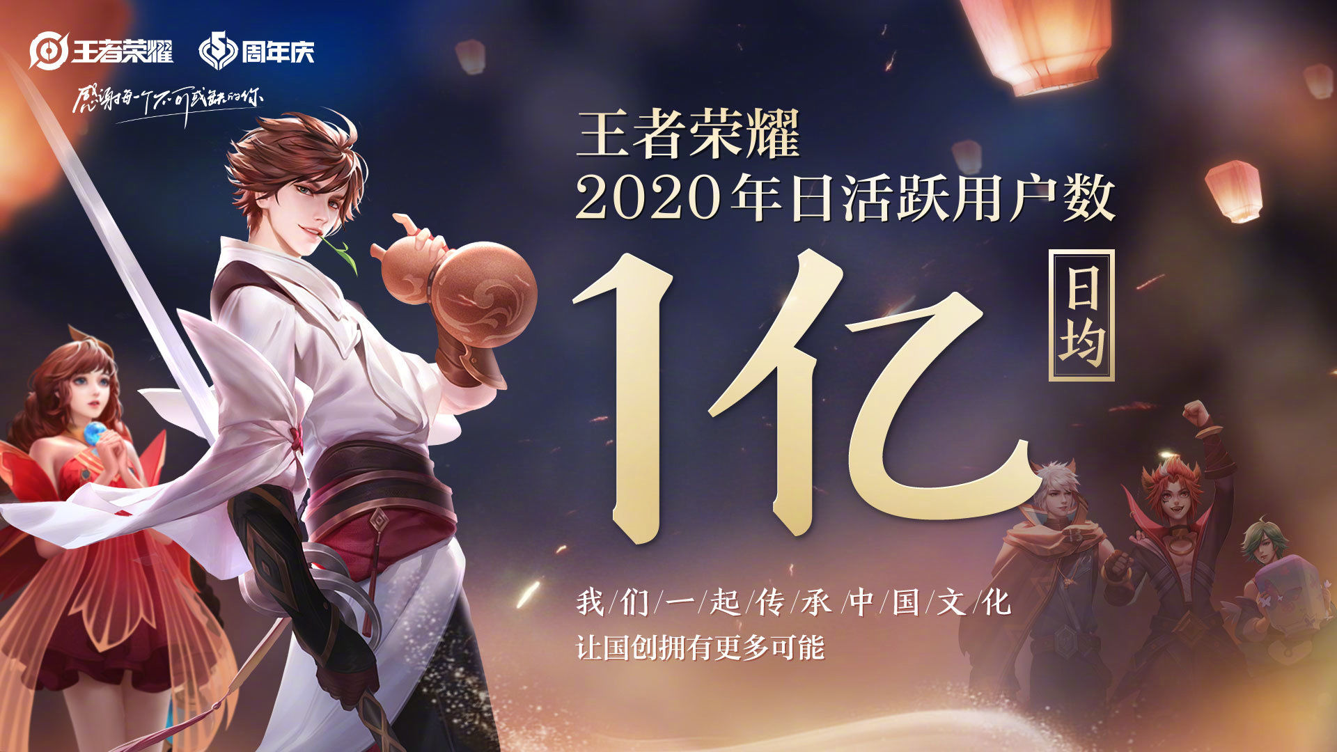 DM|3DM速报：《王者荣耀》日均日活达1亿，Steam周销榜恐鬼症三连冠