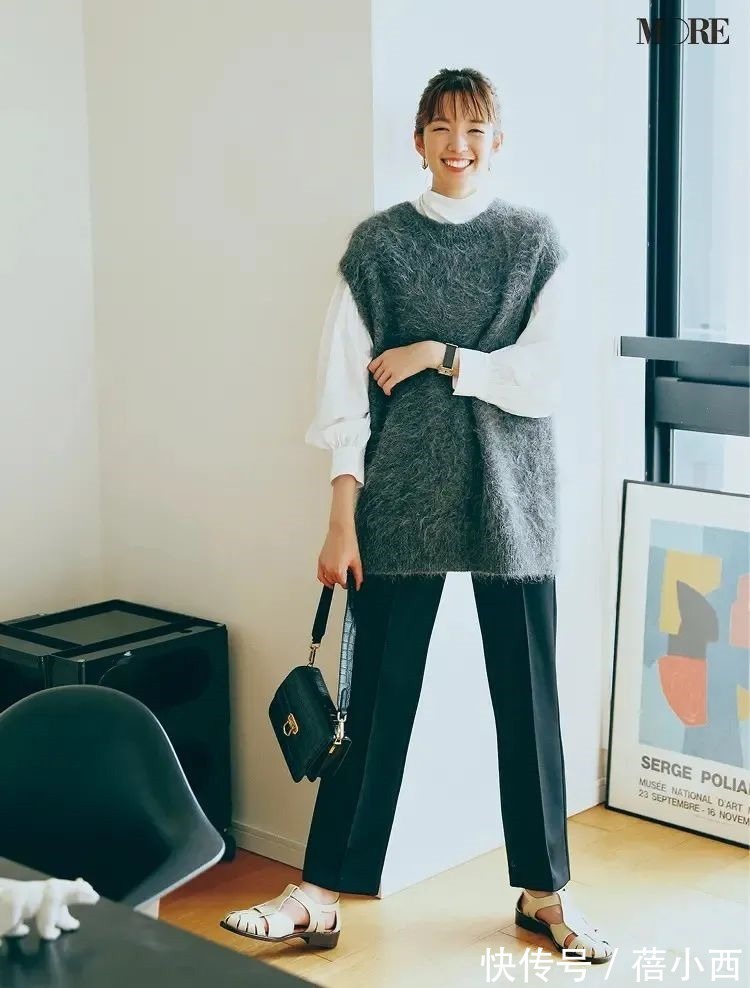 穿搭|早春建议30+女性多穿“毛衣”,搭配裤子、半身裙,高级又显气质