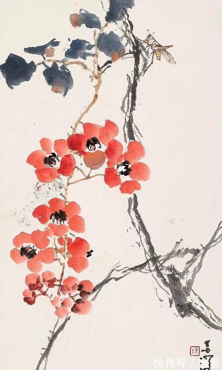 赵少昂|杨善深作品欣赏