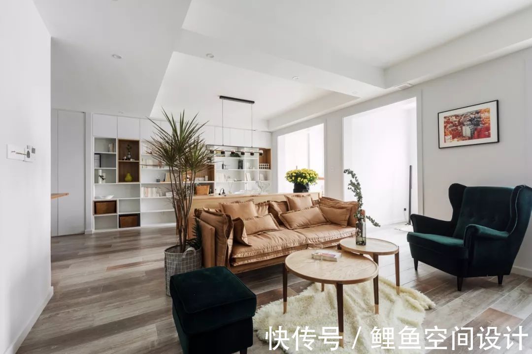 轻奢|108㎡现代轻奢,自然大方的木质空间