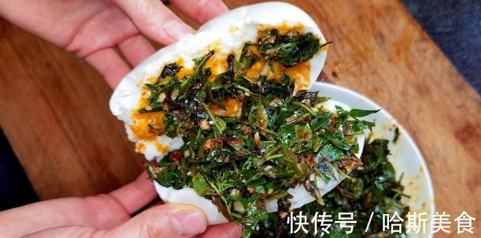 开胃|很多人只吃种子，其实叶子才是宝贝，简单一拌，开胃解腻，比肉香