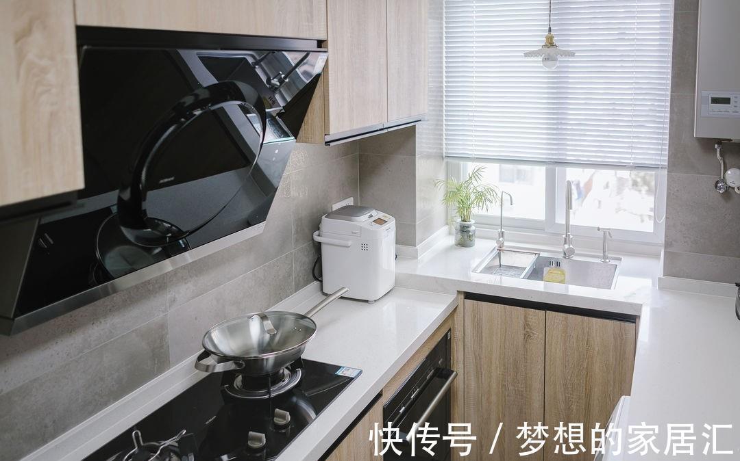厨房|52平小户型也能充分利用,满足一家四口的需求,也有超多储物空间