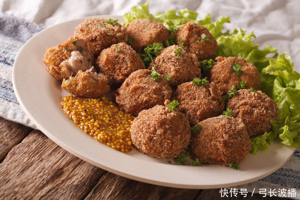 有一种美食叫做炸丸子