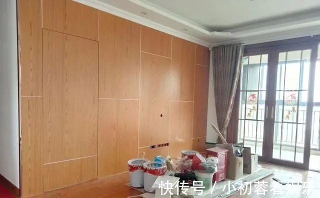 新房|全包18万装修的新房，一看电视墙差点崩溃了，大家说这像什么？
