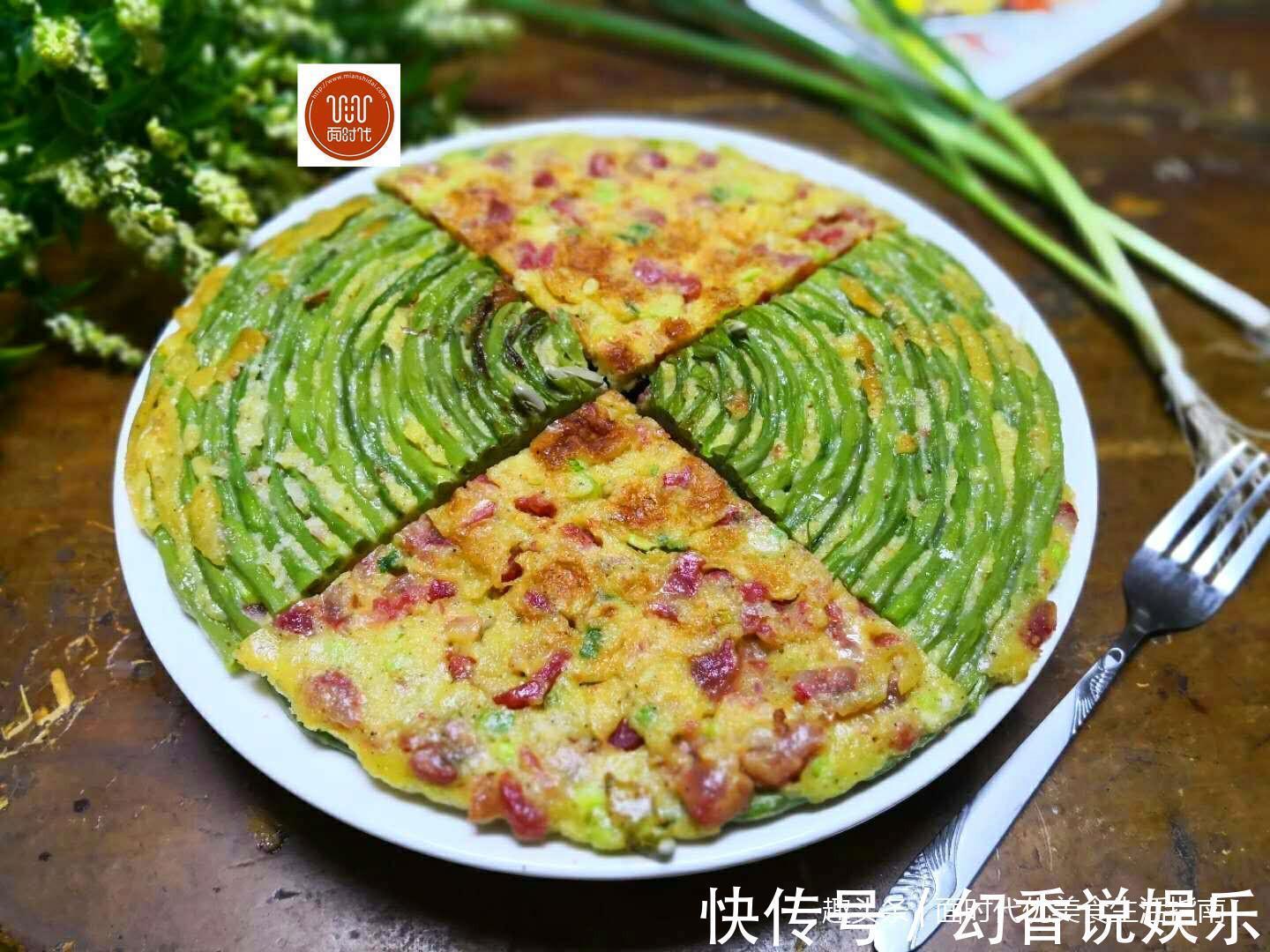 亲爱的|1把豆角,4个鸡蛋,筷子一搅,几分钟解决全家人早餐,柔软劲道