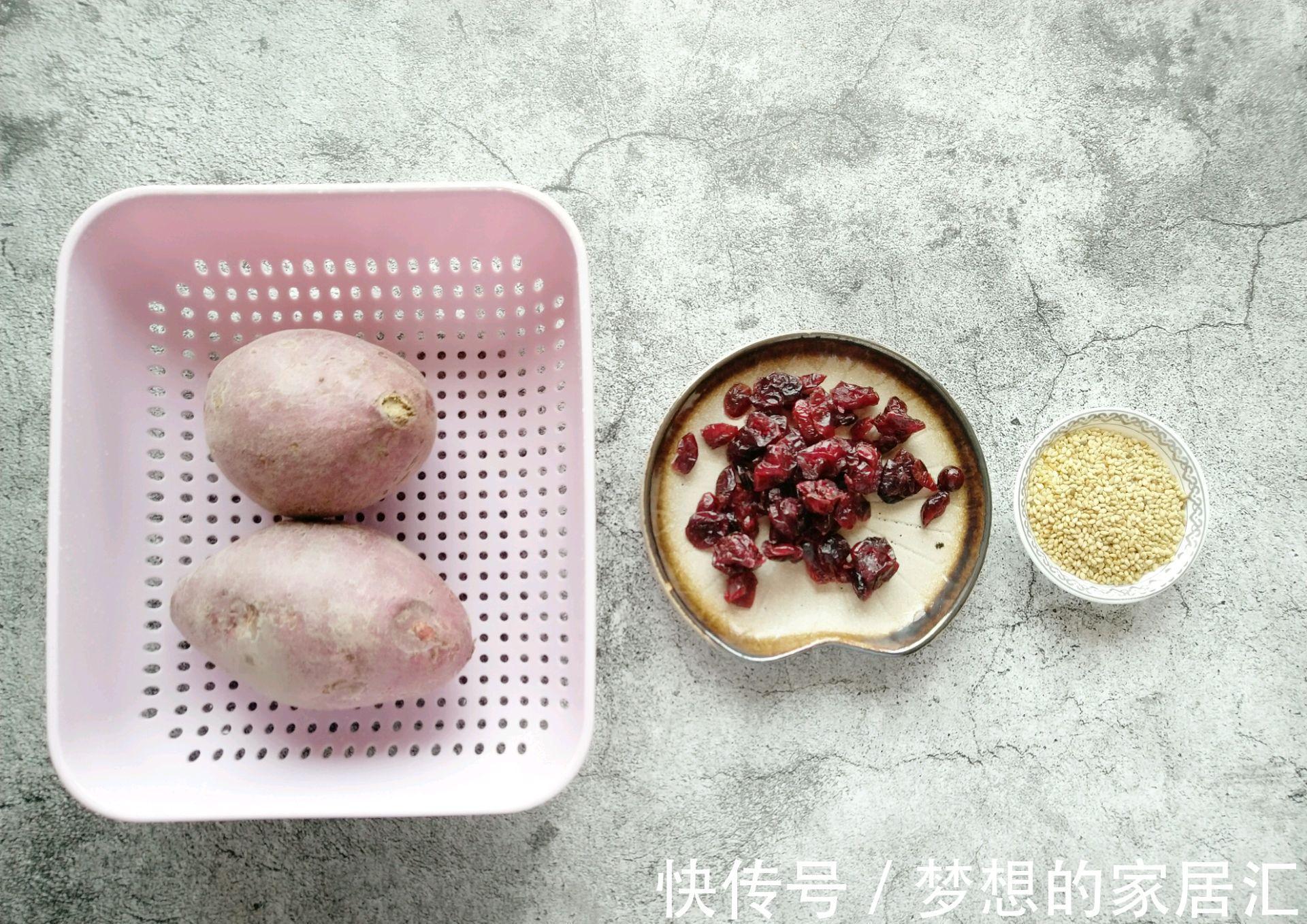 紫薯泥|香甜软糯的紫薯饼，颜值高味道好，咬一口就爱上的味道