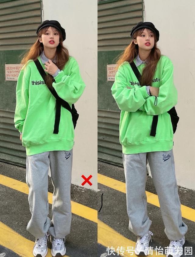 运动裤 卫衣下不兴“运动裤”了,今春流行“新穿法”,显年轻还巨时髦