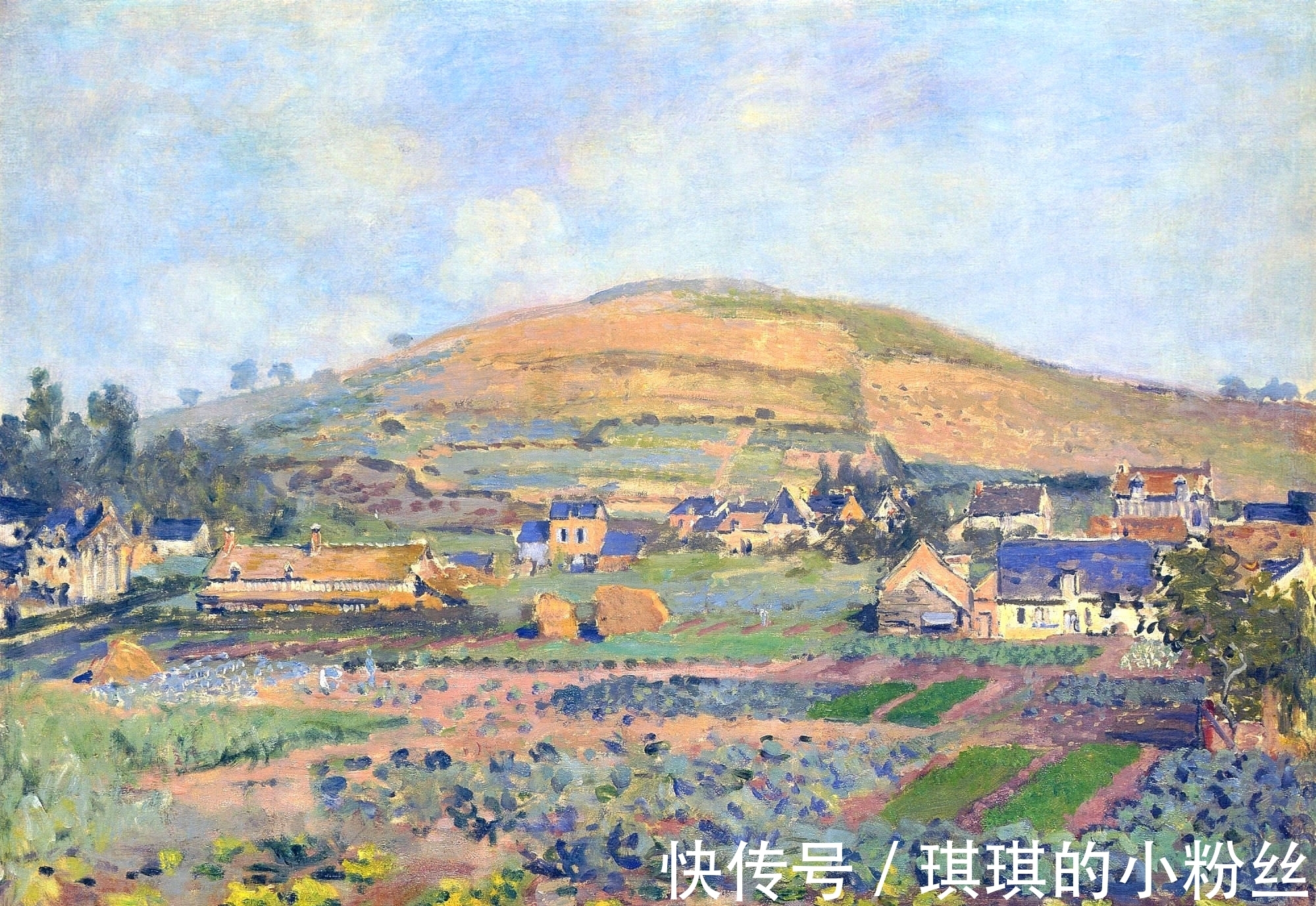 印象派!你家客厅应该挂什么油画?把莫奈和德加的画挂起来,复制品也行