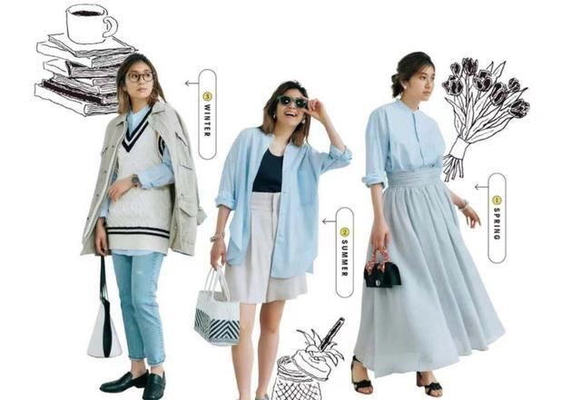 纯白色 秋天的衣服不用买太多!学会用经典款“一衣多穿”,简约还很时髦