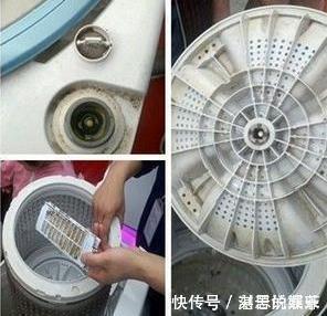 洗衣机有''隐藏开关''，只要打开，脏水自动流出，不怕越用越脏了