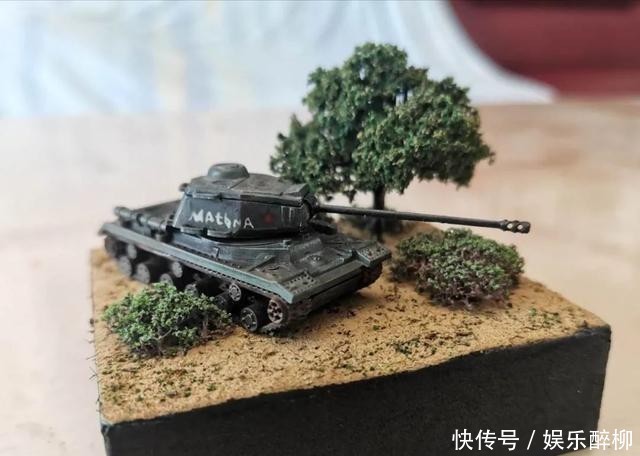 场景|佳作：小场景的魅力，1144比例“拇指坦克”场景系列