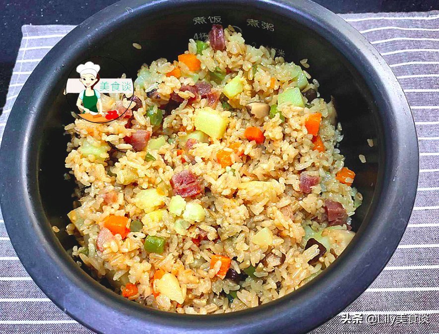 天冷了,我最爱做这美味,饭菜一锅出,营养美味,大人孩子都爱吃