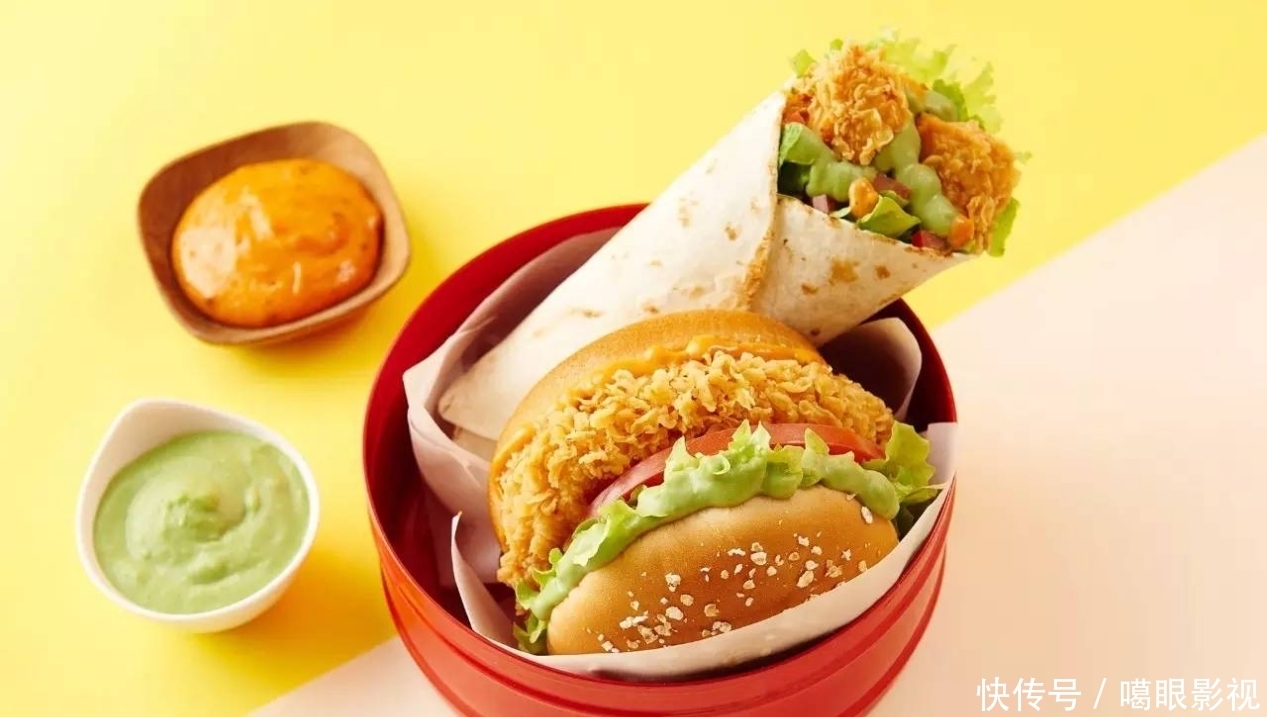 香辣鸡肉堡,不放油的美食,你应该来学习。