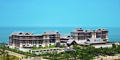 神州能量文旅:盛唐宫廷,海天一景——海口万豪酒店