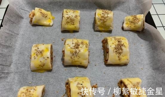 用料简单做法容易,肉松火腿酥了解一下,好吃到没朋友!