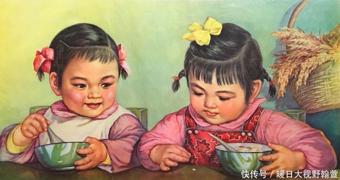 年代|70年代的中国年画，精美大图，栩栩如生，完全可以用来当壁纸！