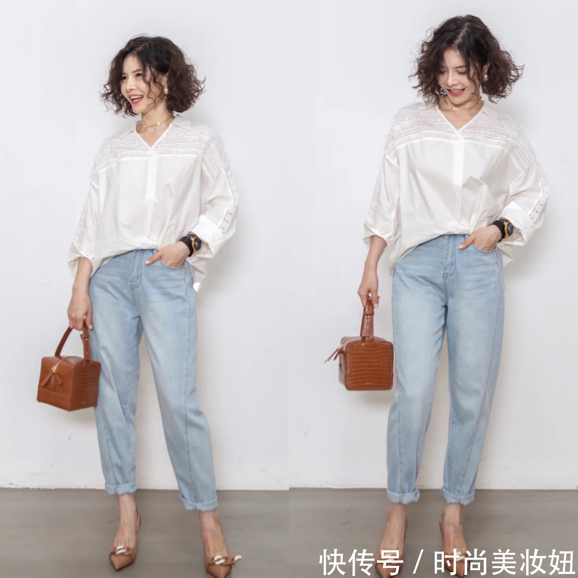 条街|时髦与年龄无关,看40岁时尚博主洋气穿搭,甩年轻人几条街