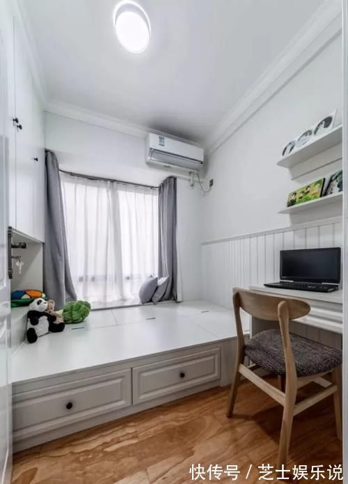 背景墙|105㎡新家很漂亮，3房空间一点都不浪费，入住几天给大家晒晒！