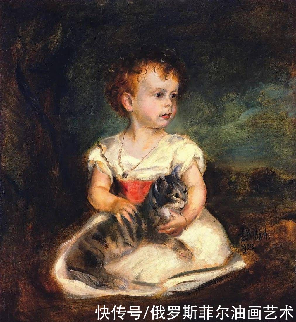 精彩的人物肖像~德国著名画家弗朗茨·冯·伦巴赫油画作品欣赏