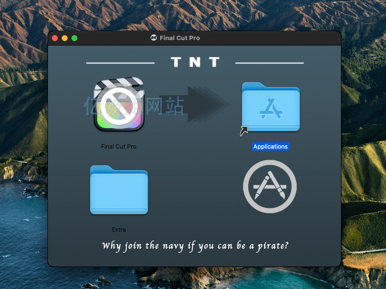 Apple Final Cut Pro X v10.7.0 视频编辑软件TNT苹果版-阿呆狗