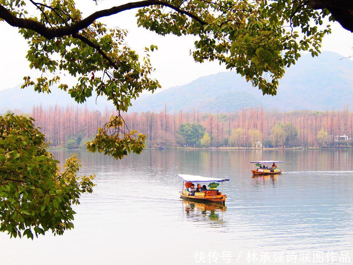 杭州苏堤美景