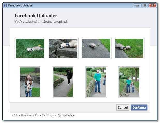 (facebook怎样上传信息)如何将发送到facebook的功能添加到Picasa